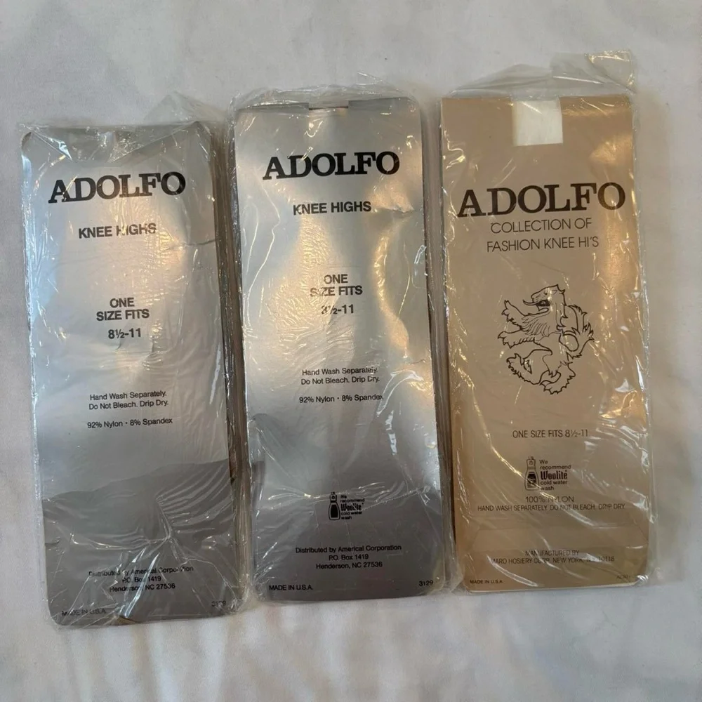 Adolfo vintage knee